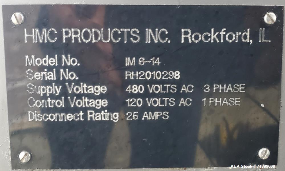 Used HMC IM 6-14 Horizontal Pouch Form, Fill & Seal Machine – 120 PPM